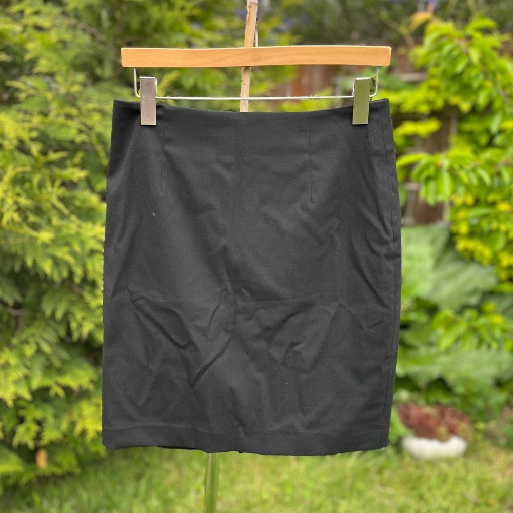 Banana Republic Black Pencil Skirt Size 6 New With Tags Professional Workwear